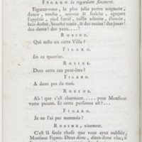 Barbier de Séville, ou la Précaution inutile (Le), comédie en quatre actes ; par M. de Beaumarchais ; représentée & tombée sur le théâtre de la Comédie Françoise aux Tuileries, le 23 de février 1775