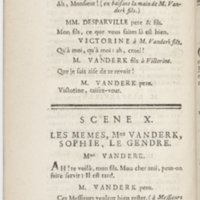 Philosophe sans le savoir (Le), comédie en prose et en cinq actes… par M. Sedaine. [Paris, les Comédiens français, 2 novembre 1765]