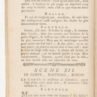 Barbier de Séville, ou la Précaution inutile (Le), comédie en quatre actes, par M. de Beaumarchais, représentée sur le théâtre de la Comédie Française le 23 février 1775 (avec une Lettre modérée sur la chute et la critique du Barbier de Séville)