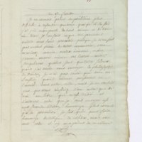 Recueil de lettres de Voltaire, de Mme du Châtelet et de Jean-Jacques Rousseau, préparé en 1782 pour une édition, par un ancien secrétaire de l'abbé de Sade