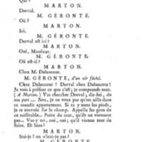 Bourru bienfaisant (Le), comédie en trois actes et en prose, de M. Goldoni, représentée à la cour le 5 novembre 1771, et représentée pour la première fois par les Comédiens français ordinaires du Roi le 4 novembre 1771
