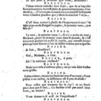Barbier de Séville, ou la Précaution inutile (Le), comédie en quatre actes, par M. de Beaumarchais, représentée sur le théâtre de la Comédie Française le 23 février 1775 (avec une Lettre modérée sur la chute et la critique du Barbier de Séville)