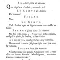 Barbier de Séville, ou la Précaution inutile (Le), comédie en quatre actes, par M. de Beaumarchais, représentée sur le théâtre de la Comédie Française le 23 février 1775 (avec une Lettre modérée sur la chute et la critique du Barbier de Séville)