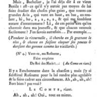 Barbier de Séville, ou la Précaution inutile (Le), comédie en quatre actes, par M. de Beaumarchais, représentée sur le théâtre de la Comédie Française le 23 février 1775 (avec une Lettre modérée sur la chute et la critique du Barbier de Séville)