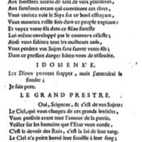 Idoménée, tragédie, par M. Le Mierre, représentée pour la première fois, par les Comédiens françois ordinaires du Roi, le lundi 13 février 1764