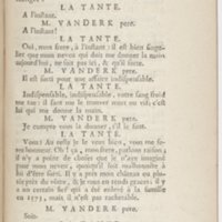 Philosophe sans le savoir (Le), comédie en prose et en cinq actes… par M. Sedaine. [Paris, les Comédiens français, 2 novembre 1765]