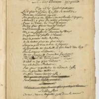Procès des sens (Le), comédie en un acte et en vers