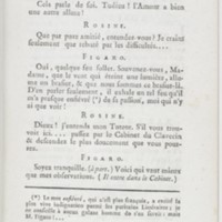 Barbier de Séville, ou la Précaution inutile (Le), comédie en quatre actes ; par M. de Beaumarchais ; représentée & tombée sur le théâtre de la Comédie Françoise aux Tuileries, le 23 de février 1775