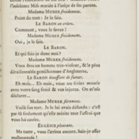 Eugénie, drame en cinq actes en prose, enrichi de figures en taille-douce ; avec un Essai sur le drame sérieux