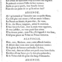 Lysimachus, tragédie par M. de Caux de Montlebert, représentée pour la première fois le 13 décembre 1737