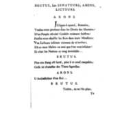 Brutus de M. de Voltaire (Le), avec un Discours sur la tragédie