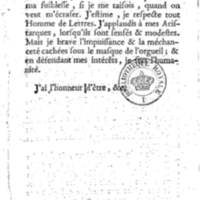 Lettre de l'auteur de Paros [Gabriel Mailhol] à M. le Mis de M… sur les critiques de cette tragédie insérées dans les feuilles périodiques