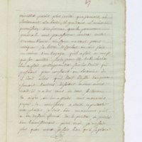 Recueil de lettres de Voltaire, de Mme du Châtelet et de Jean-Jacques Rousseau, préparé en 1782 pour une édition, par un ancien secrétaire de l'abbé de Sade