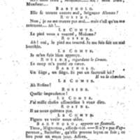 Barbier de Séville, ou la Précaution inutile (Le), comédie en quatre actes, par M. de Beaumarchais, représentée sur le théâtre de la Comédie Française le 23 février 1775 (avec une Lettre modérée sur la chute et la critique du Barbier de Séville)