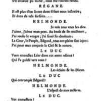 Roi Lear (Le), tragédie en cinq actes, par M. Ducis, représentée à Versailles le 16 janvier 1783 ; et à Paris, le 26 du même mois, par les Comédiens français