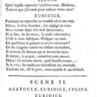 Lysimachus, tragédie par M. de Caux de Montlebert, représentée pour la première fois le 13 décembre 1737
