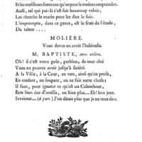 Molière à la nouvelle salle, ou les Audiences de Thalie, comédie en un acte et en vers libres