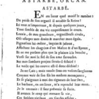 Astarbé, tragédie, par M. Colardeau. Représentée pour la première fois par les Comédiens françois ordinaires du Roi, le 27 février 1758