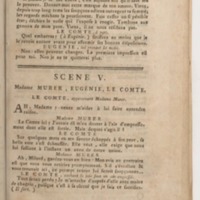 Eugénie , drame en cinq actes et en prose