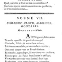 Childéric, tragédie…