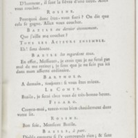 Barbier de Séville, ou la Précaution inutile (Le), comédie en quatre actes ; par M. de Beaumarchais ; représentée & tombée sur le théâtre de la Comédie Françoise aux Tuileries, le 23 de février 1775