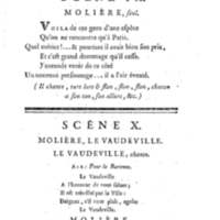 Molière à la nouvelle salle, ou les Audiences de Thalie, comédie en un acte et en vers libres