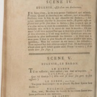 Eugénie , drame en cinq actes et en prose