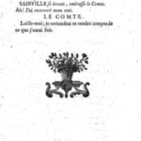 Amants sans le sçavoir (Les), comédie, en trois actes, et en prose, représentée pour la premiere fois par les Comédiens ordinaires du Roi, le 6 juillet 1771, au théâtre du Palais des Tuileries