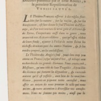 Venise sauvée, tragedie. Représentée par les Comédiens françois, le 5 décembre 1746… [Seconde édition]