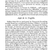 Childéric, tragédie…
