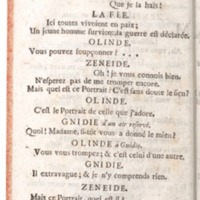 Zénéïde, comédie en un acte, en vers, avec un divertissement