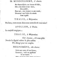 Molière à la nouvelle salle, ou les Audiences de Thalie, comédie en un acte et en vers libres