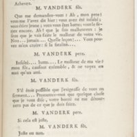 Philosophe sans le savoir (Le), comédie en prose et en cinq actes… par M. Sedaine. [Paris, les Comédiens français, 2 novembre 1765]