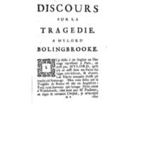 Brutus de M. de Voltaire (Le), avec un Discours sur la tragédie