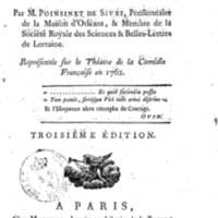 Ajax, tragédie par M. Poinsinet de Sivry