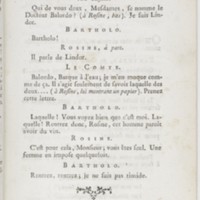 Barbier de Séville, ou la Précaution inutile (Le), comédie en quatre actes ; par M. de Beaumarchais ; représentée & tombée sur le théâtre de la Comédie Françoise aux Tuileries, le 23 de février 1775