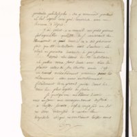 Recueil de lettres de Voltaire, de Mme du Châtelet et de Jean-Jacques Rousseau, préparé en 1782 pour une édition, par un ancien secrétaire de l'abbé de Sade