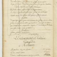 Acteurs déplacés ou l’Amant comédien (Les), comédie en un acte et en vers