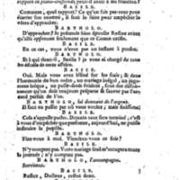 Barbier de Séville, ou la Précaution inutile (Le), comédie en quatre actes, par M. de Beaumarchais, représentée sur le théâtre de la Comédie Française le 23 février 1775 (avec une Lettre modérée sur la chute et la critique du Barbier de Séville)