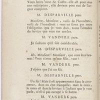 Philosophe sans le savoir (Le), comédie en prose et en cinq actes… par M. Sedaine. [Paris, les Comédiens français, 2 novembre 1765]