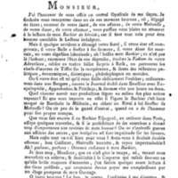 Barbier de Séville, ou la Précaution inutile (Le), comédie en quatre actes, par M. de Beaumarchais, représentée sur le théâtre de la Comédie Française le 23 février 1775 (avec une Lettre modérée sur la chute et la critique du Barbier de Séville)