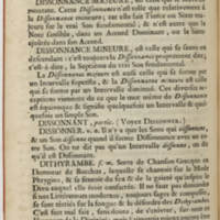 Dictionnaire de musique par Jean-Jacques Rousseau