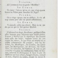 Barbier de Séville, ou la Précaution inutile (Le), comédie en quatre actes ; par M. de Beaumarchais ; représentée & tombée sur le théâtre de la Comédie Françoise aux Tuileries, le 23 de février 1775