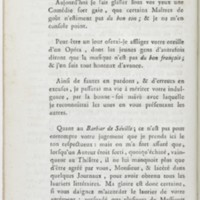 Barbier de Séville, ou la Précaution inutile (Le), comédie en quatre actes ; par M. de Beaumarchais ; représentée & tombée sur le théâtre de la Comédie Françoise aux Tuileries, le 23 de février 1775