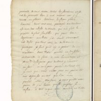 Recueil de lettres de Voltaire, de Mme du Châtelet et de Jean-Jacques Rousseau, préparé en 1782 pour une édition, par un ancien secrétaire de l'abbé de Sade