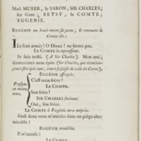 Eugénie, drame en cinq actes en prose, enrichi de figures en taille-douce ; avec un Essai sur le drame sérieux