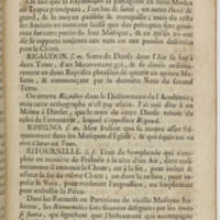 Dictionnaire de musique par Jean-Jacques Rousseau