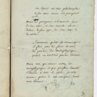 Recueil de lettres de Voltaire, de Mme du Châtelet et de Jean-Jacques Rousseau, préparé en 1782 pour une édition, par un ancien secrétaire de l'abbé de Sade