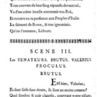 Brutus de M. de Voltaire (Le), avec un Discours sur la tragédie