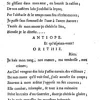 Amazones (Les), tragédie en cinq actes, par madame du Boccage, représentée par les Comédiens ordinaires du Roy, aux mois de juillet et d'août 1749